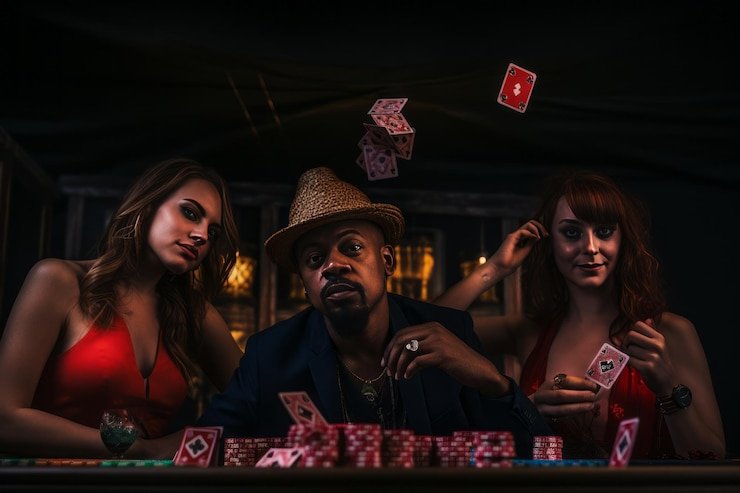 Baccarat studio on visage visage baccarat table interface